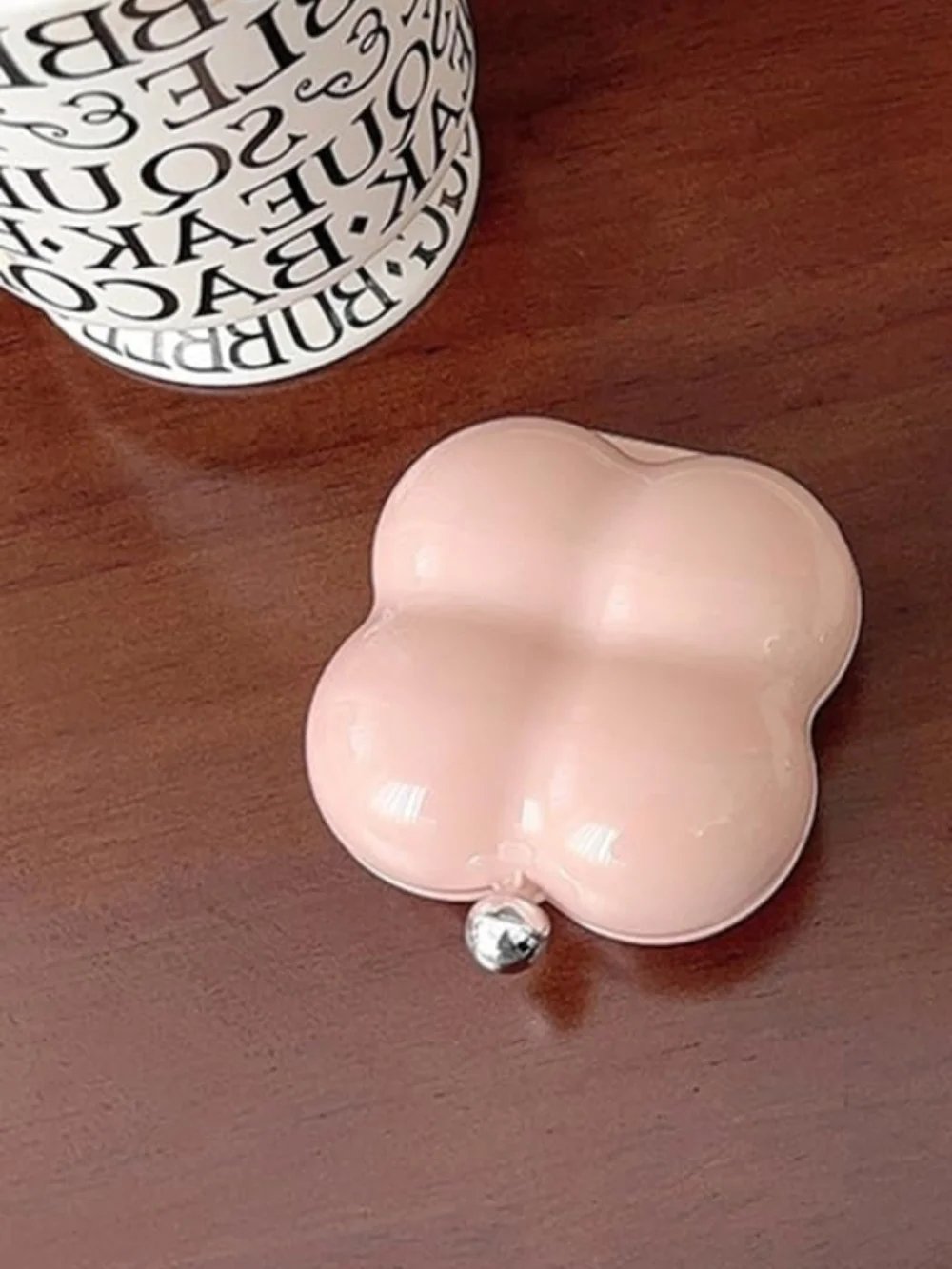Pink Cloud-Shaped Jewelry Box Organizer BNIB